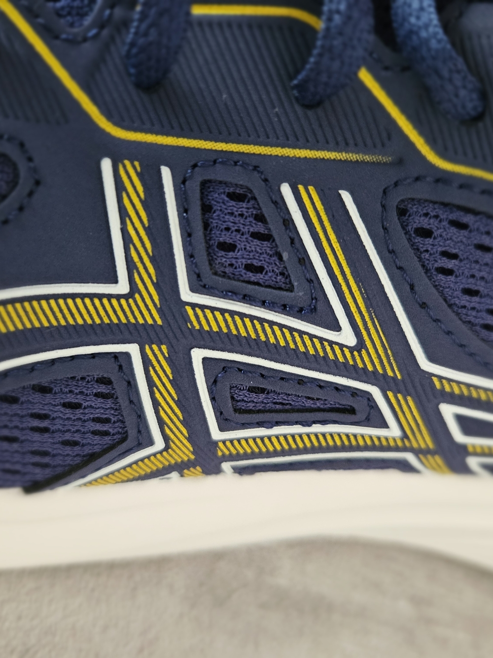 ASICS GEL-Contend 9 Navy Blue Men's 11.5 Extra Wide - Picture 12 of 15